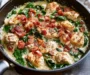 Lazy Keto Chicken Bacon Spinach Skillet: An Incredible 7-Ingredient Recipe