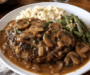 Homestyle Keto Salisbury Steak with Mushroom Gravy