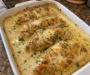 Easy Baked Caesar Chicken with Creamy Parmesan Sauce